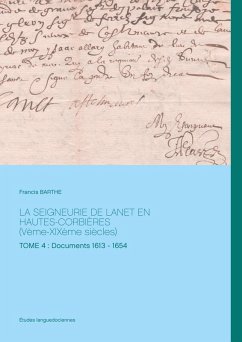 La seigneurie de Lanet en Hautes-Corbières (Vème-XIXème siècles) (eBook, ePUB)