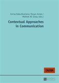 Contextual Approaches in Communication (eBook, PDF)