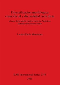 Cover Diversificacion morfologica craniofacial y diversdidad en la dieta