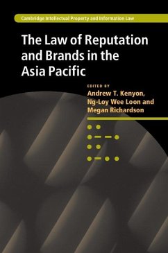 Law of Reputation and Brands in the Asia Pacific (eBook, ePUB)