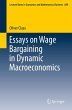 Essays on Wage Bargaining in Dynamic... - Bild 1