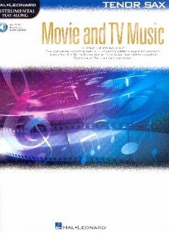 Movie and TV Music for Tenor Sax: Instrumental Play-Along Series [With Access Code]