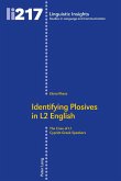 Identifying Plosives in L2 English (eBook, ePUB)