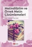 Metindilbilim ve Örnek Metin Cözümlemeleri