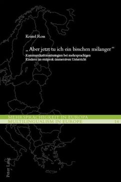 «Aber jetzt tu ich ein bisschen mélanger» - Ross, Kristel