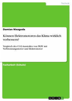 Können Elektromotoren das Klima wirklich verbessern? (eBook, PDF) - Niezgoda, Damian