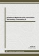 Advanced Materials and Information... - Bild 1