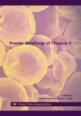Powder Metallurgy of Titanium II (eBook, PDF)
