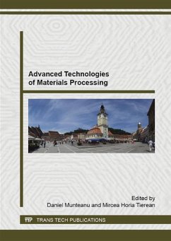 Advanced Technologies of Materials Processing (eBook, PDF)