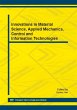 Innovations in Material Science,... - Bild 1
