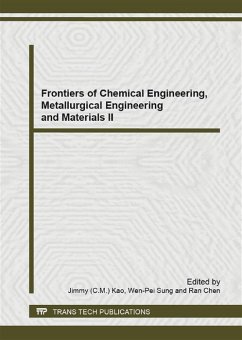 Cover Frontiers of Chemical Engineering, Metallurgical Engineering and Materials II (eBook, PDF)