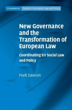 Cover New Governance and the Transformation of European Law (eBook, ePUB)