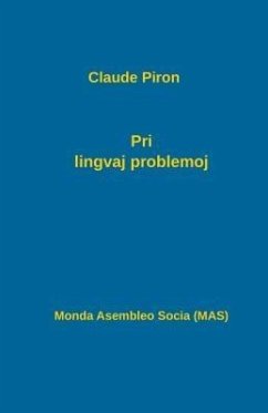 Pri lingvaj problemoj (eBook, ePUB) - Piron, Claude