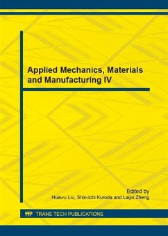 Cover Applied Mechanics, Materials and Manufacturing IV (eBook, PDF)