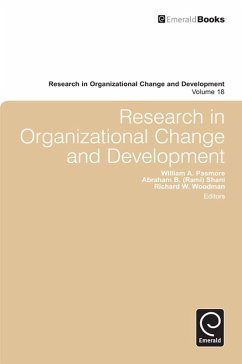 Research in Organizational Change and Development (eBook, PDF)