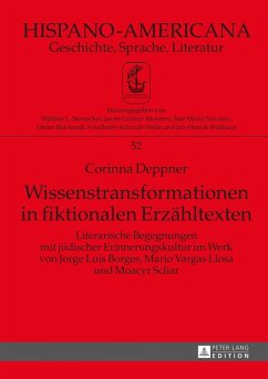 Wissenstransformationen in fiktionalen Erzaehltexten (eBook, ePUB) - Corinna Deppner, Deppner