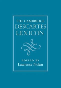 Cambridge Descartes Lexicon (eBook, ePUB)