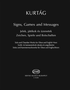 Cover SIGNS GAMES & MESSAGES OBOEENGLISH HORN