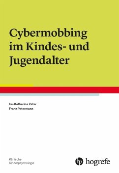 Cybermobbing im Kindes- und Jugendalter - Peter, Ira-Katharina;Petermann, Franz