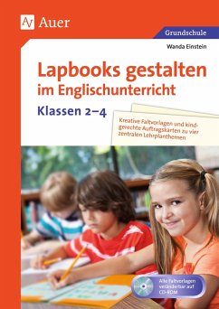 Lapbooks gestalten im Englischunterricht Kl. 2-4 - Einstein, Wanda