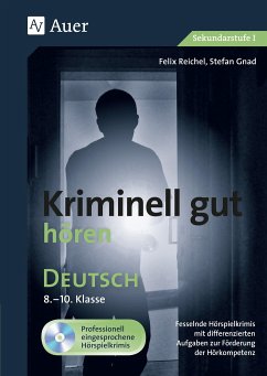 Kriminell gut hören Deutsch 8-10 - Reichel, Felix;Gnad, Stefan