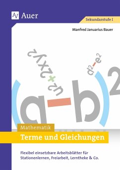 Terme und Gleichungen - Bauer, Manfred Januarius