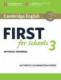 Student's Book without answers / Cambridge English First for Schools 3