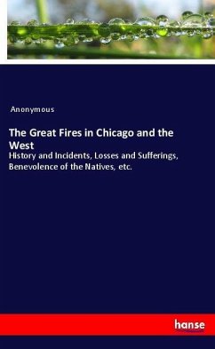 The Great Fires in Chicago and the West - Anonym