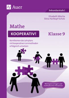 Mathe kooperativ Klasse 9 - Wiecha, Elisabeth;Hartkopf-Scholz, Silvia