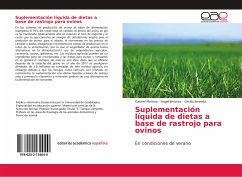 Suplementación líquida de dietas a base de rastrojo para ovinos - Moreno, Gabriel;Jimenez, Angel;Jimenez, Cecilia
