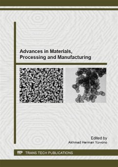Cover Advances in Materials, Processing and Manufacturing (eBook, PDF)