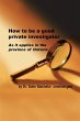 How to Be a Good Private Investigator - Bild 1