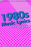 1980s Music Lyrics (eBook, ePUB)