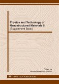 Physics and Technology of Nanostructured Materials III (Supplement Book) (eBook, PDF)