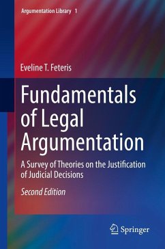 Fundamentals of Legal Argumentation (eBook, PDF) - Feteris, Eveline T.