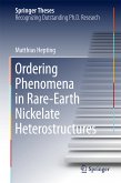 Ordering Phenomena in Rare-Earth Nickelate Heterostructures (eBook, PDF)