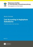 Cost Accounting in Anglophone Subsidiaries (eBook, PDF)