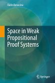 Space in Weak Propositional Proof Systems (eBook, PDF)