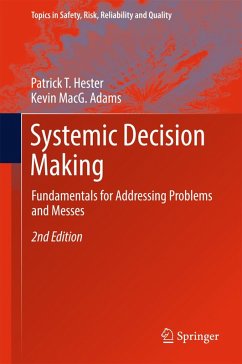 Systemic Decision Making (eBook, PDF) - Hester, Patrick T.; Adams, Kevin Macg.