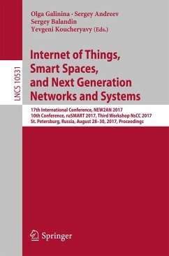 Internet of Things, Smart Spaces, and Next Generation Networks and Systems (eBook, PDF)