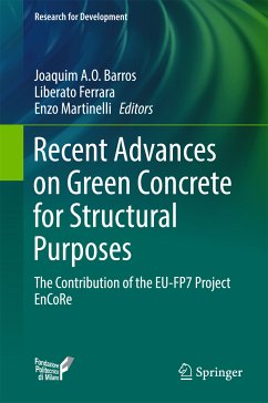 Recent Advances on Green Concrete for Structural Purposes (eBook, PDF)