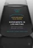 Experiments in Life-Writing (eBook, PDF)