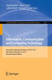 Information, Communication and Computing Technology (eBook, PDF)