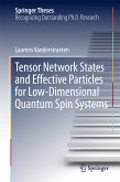 Tensor Network States and Effective Particles for Low-Dimensional Quantum Spin Systems (eBook, PDF)