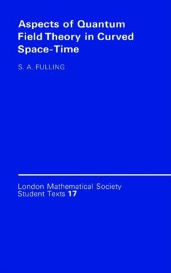 Aspects of Quantum Field Theory in Curved Spacetime (eBook, PDF) - Fulling, Stephen A.