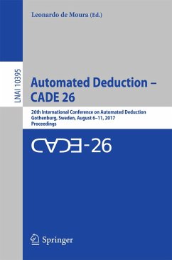 Cover Automated Deduction - CADE 26 (eBook, PDF)