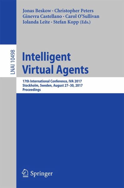 Intelligent Virtual Agents (eBook, PDF) Intelligent Virtual Agents (eBook, PDF)
