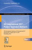 HCI International 2017 - Posters' Extended Abstracts (eBook, PDF)