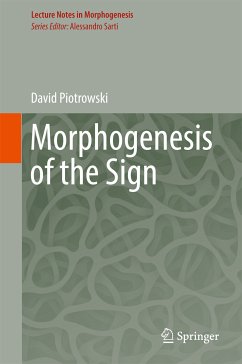 Morphogenesis of the Sign (eBook, PDF) - Piotrowski, David