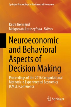 Neuroeconomic and Behavioral Aspects of Decision Making (eBook, PDF)
